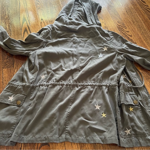 Bagatelle Lightweight Army Jacket with Embroidered Stars size S - Picture 7 of 8